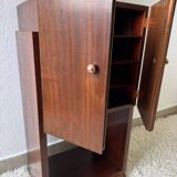 Meuble porte vinyles Art Déco