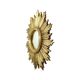 Vintage Sunburst Mirror Sun Mirror Gold Leaf Sixties 42cm