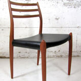Set of 6 chairs teak MÖLLER