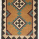3 x 6, handmade jute-wool kilim rug, kilim carpet, 90x180cm