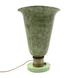 Art Deco Table Lamp attributed to Edmond Etling, France, ca. 1920s