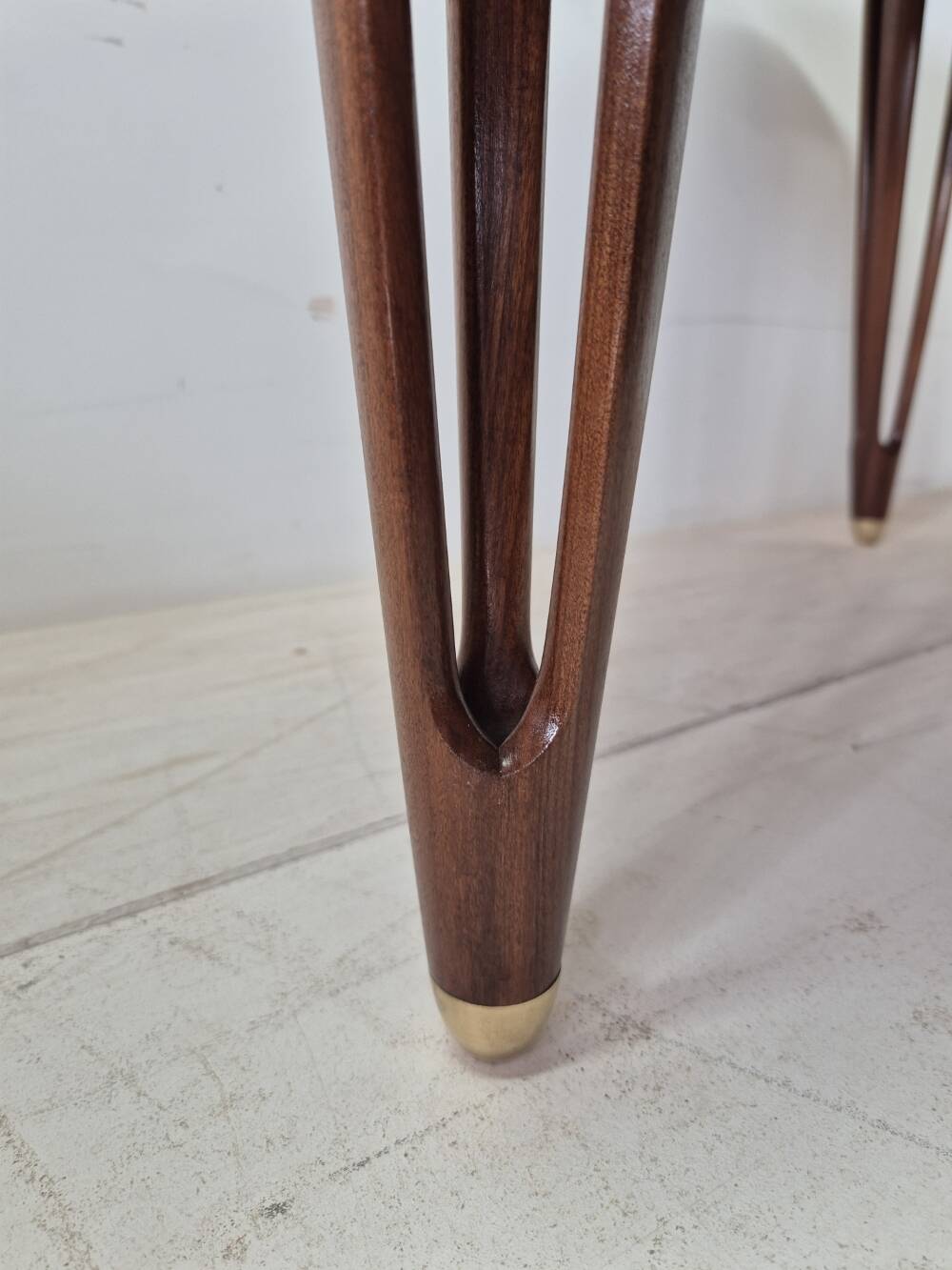 Asymmetrical coffee table 1950, Scandinavian BC Mobler