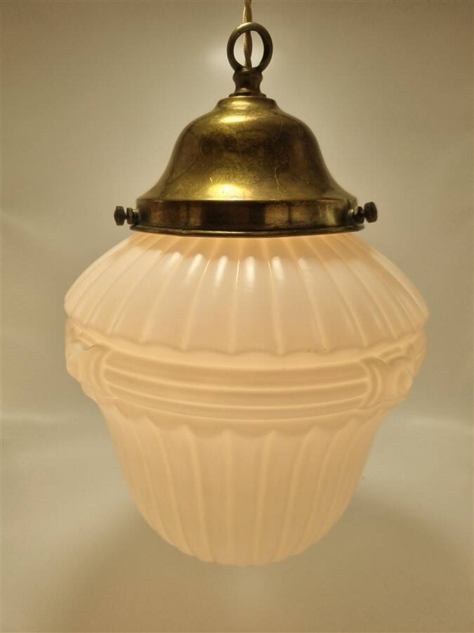 Art deco pendant light