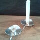 Pair of danish candlesticks
