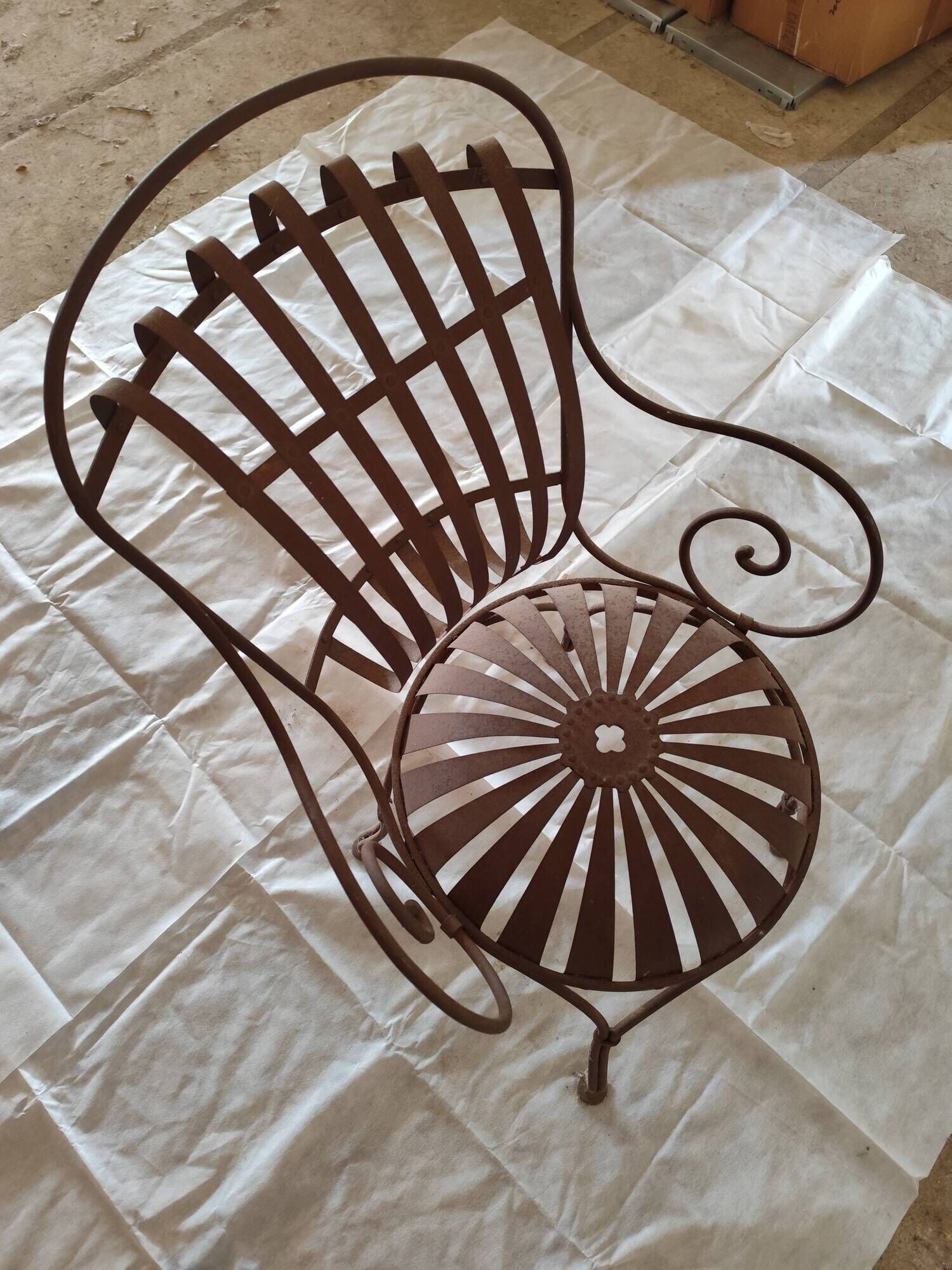 Garden armchair