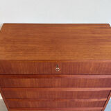 Vintage Danish chest of drawers teak