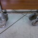 Dessert, extra furniture, folding, on wheels, formica, chrome metal, 60s