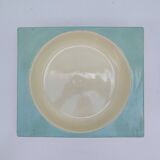 Vegetable dish, ceramic, Jean Luce earthenware, vintage