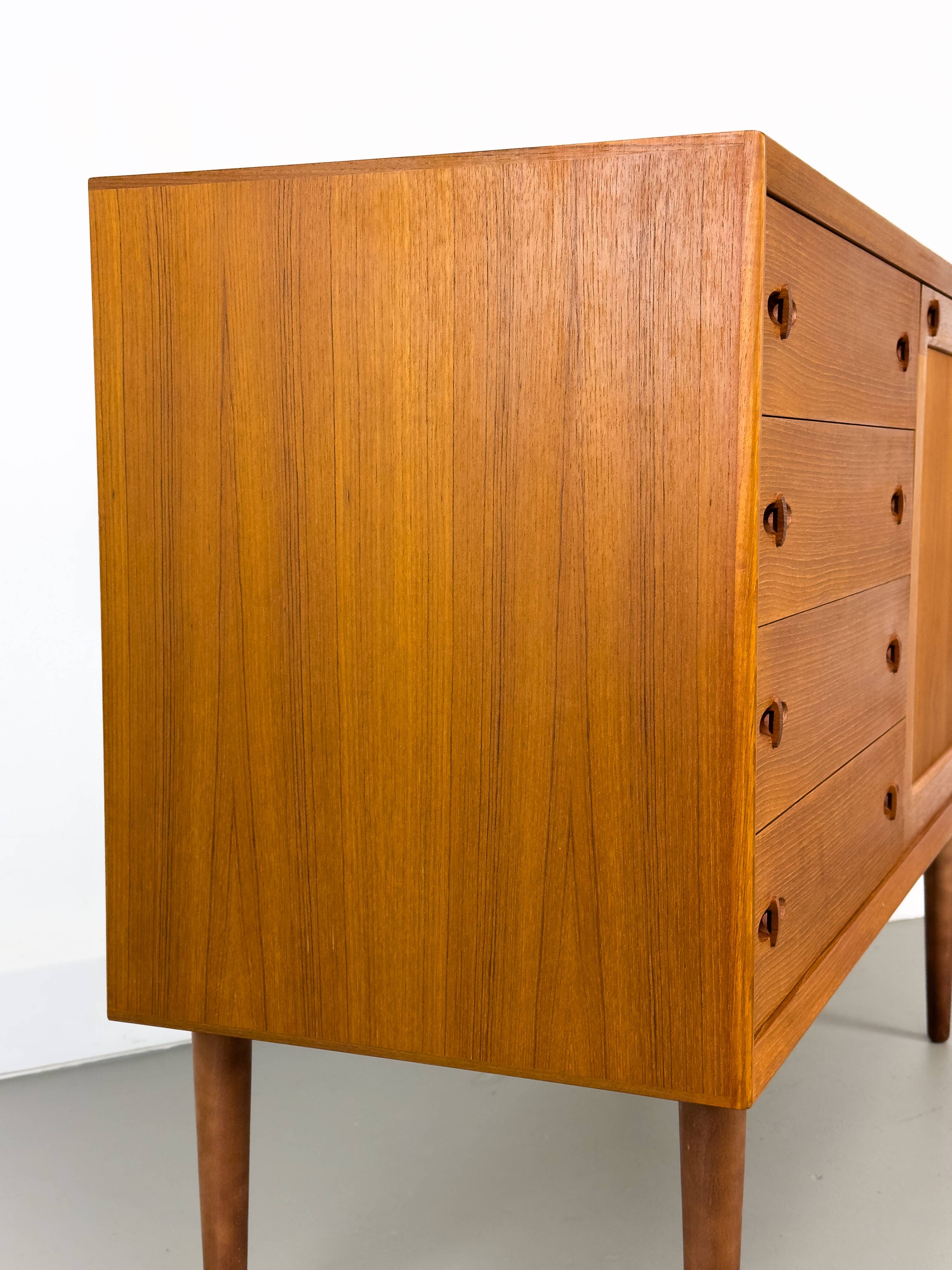 Danish Teak Sideboard by H. W. Klein for Bramin, 1960s