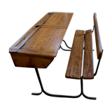 Double schoolboy desk