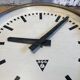 Brown Industrial Wall Clock From Pragotron, 1960s
