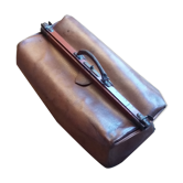 Valise en cuir fin 19 ème siècle