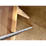 Italian Contemporary Square Natural Walnut Coffee-Table