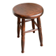 Dark wood stool
