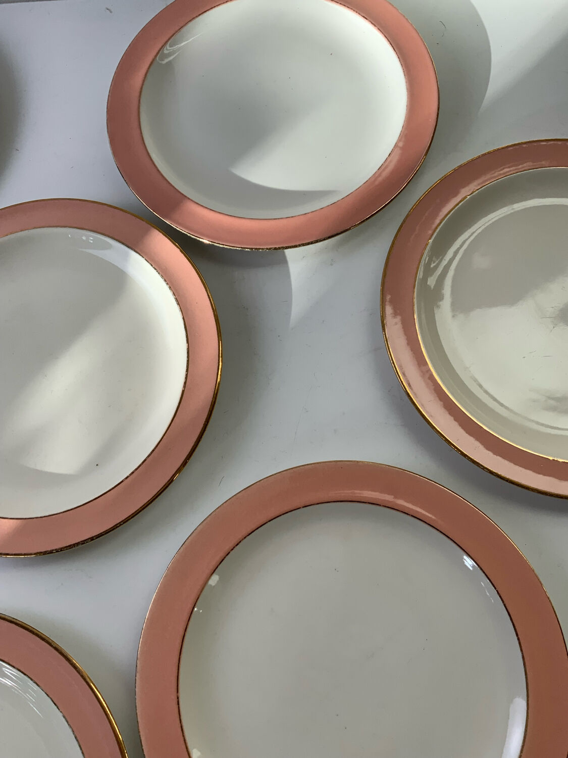 Vintage dessert plates