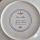 Christofle Océana Bleu dinner service, porcelain and fine gold
