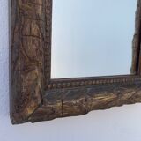 Vintage square mirror