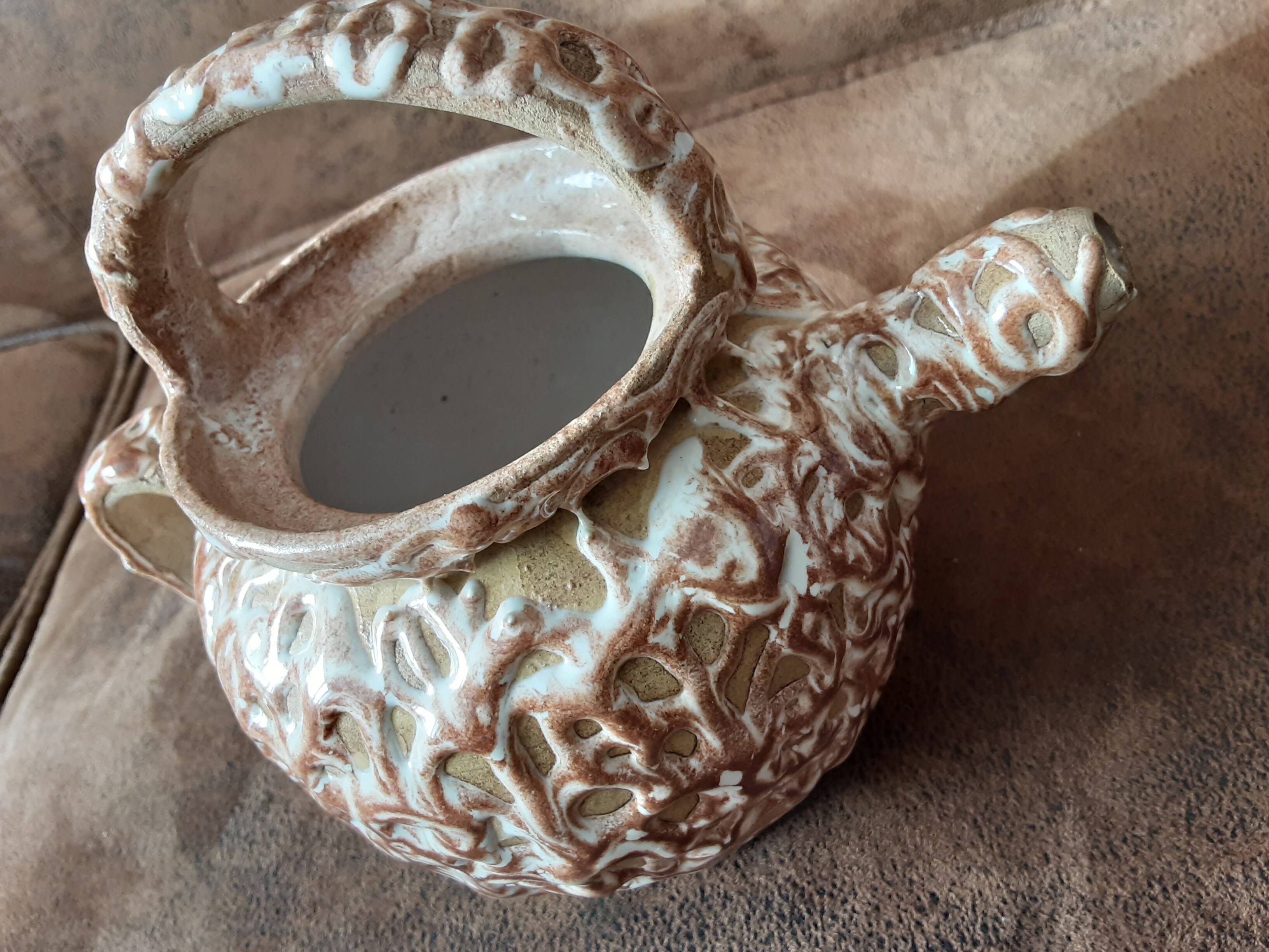 Charentaise ceramic pitcher