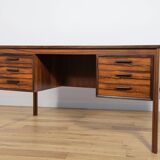 Mid-Century Freestanding Rosewood Desk, 1960s