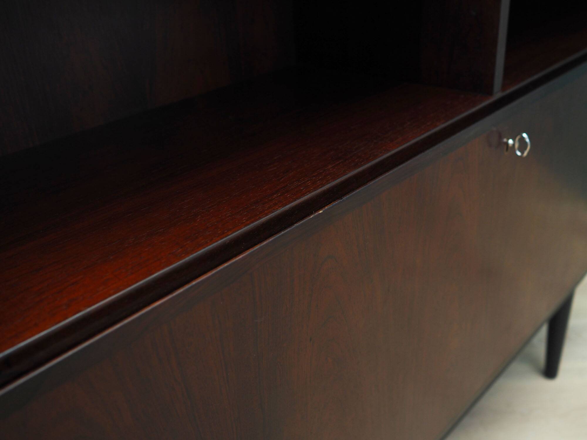 Rosewood bookcase, Danish design, 1970s, manufacturer: Omann Jun