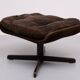 Footstool made off ripcord  1960s USA