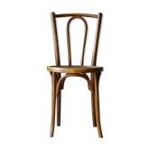 Chaise bistrot N°54 1/2 par Mundus filiale de Thonet,1925 , assise bois