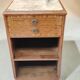 Art Deco Side Table in Walnut and Marble - 1930