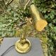 60s brass notary lamp