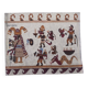 Belle tapisserie tribale péruvienne d'époque art déco