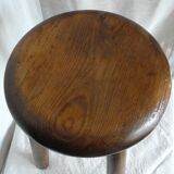 Vintage 1950s pine mountain stool