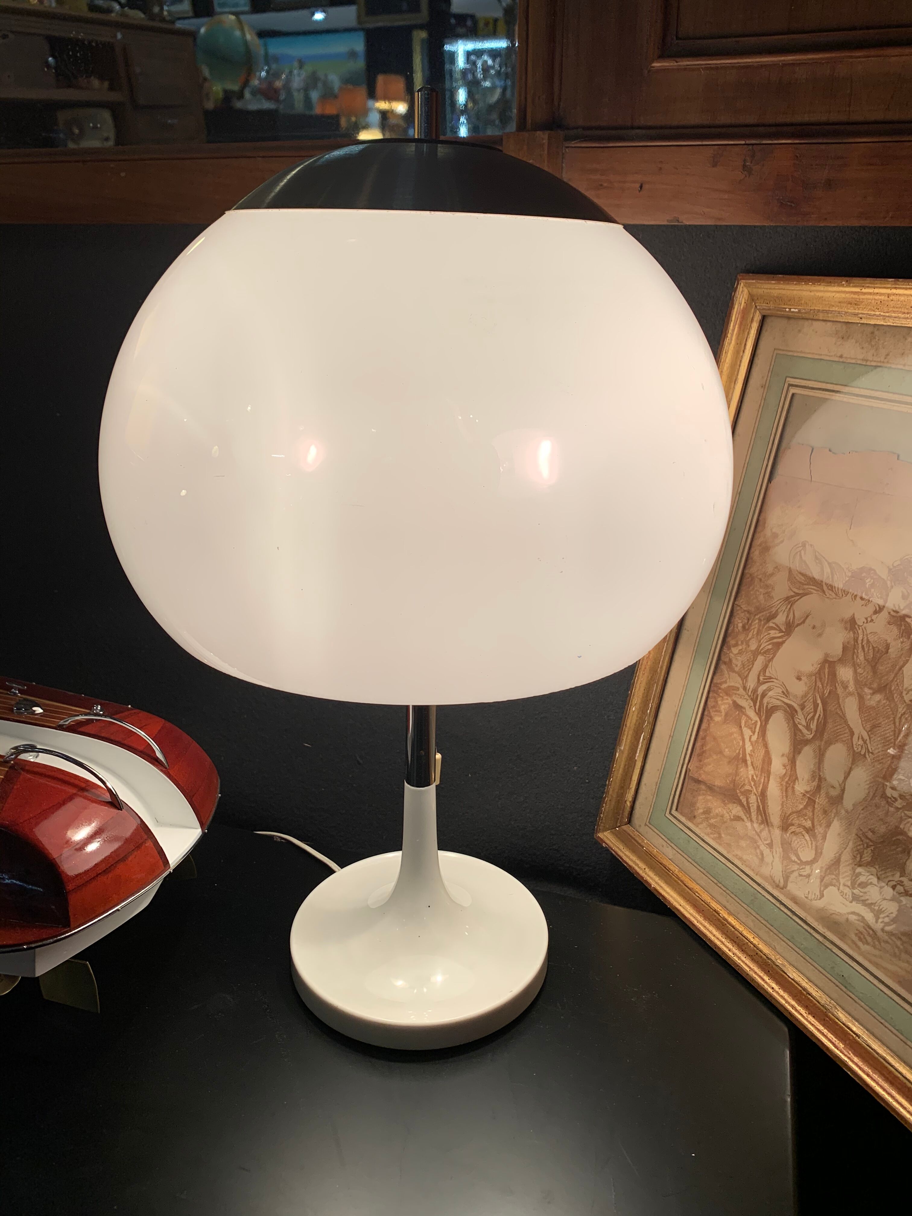Vintage mushroom lamp
