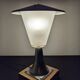 Holophane glass lamp from the 50s/60s