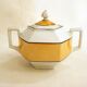 Iridescent Art Deco Sugar Bowl