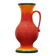 Pichet en céramique, design danois, années 1960, production : Danemark
