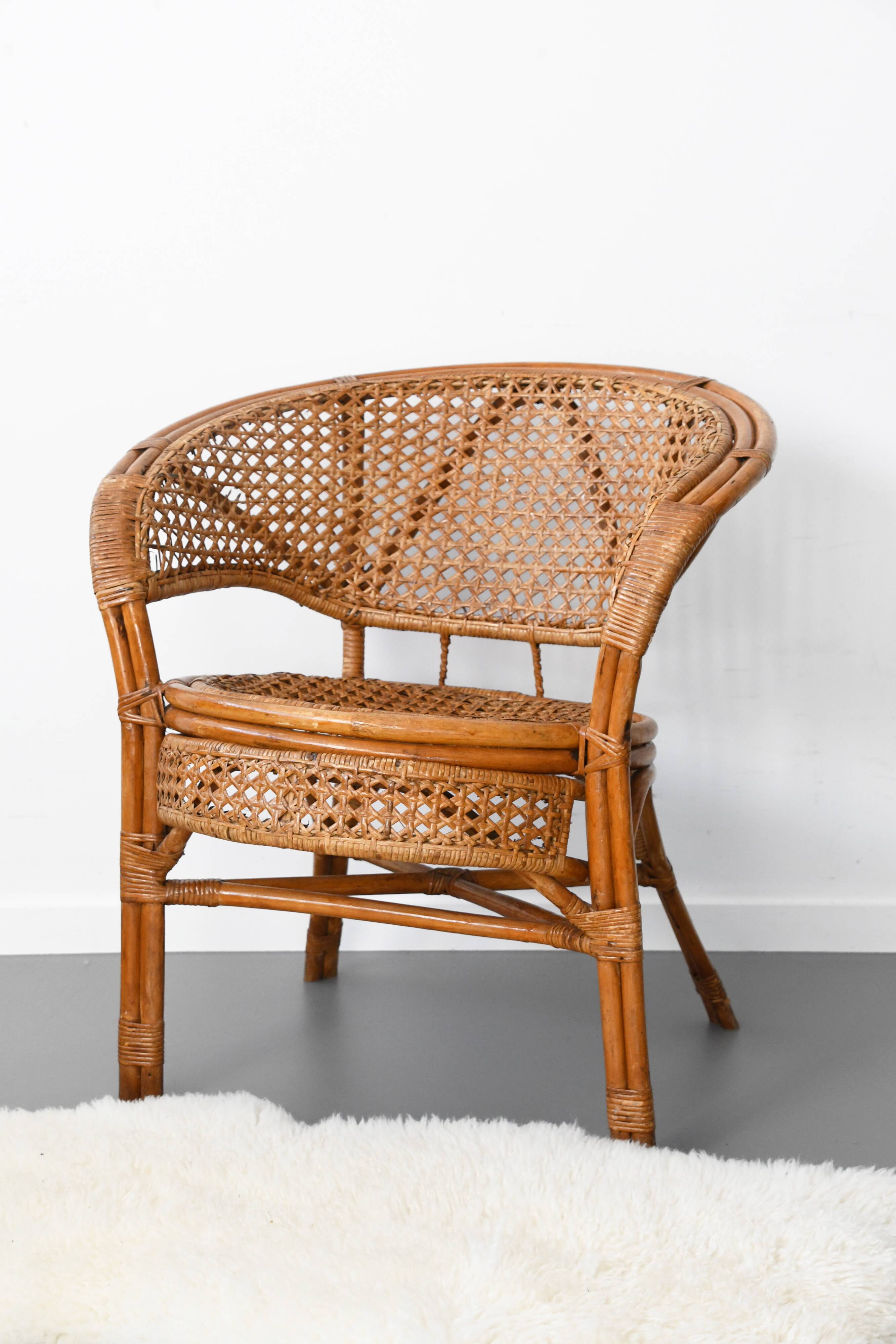 rattan chair
