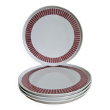 Set of 4 dessert plates