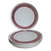 Set of 4 dessert plates