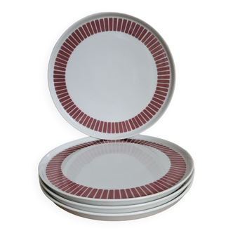 Set of 4 dessert plates