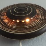 Danish ceramic stoneware 1960’s wall lamp