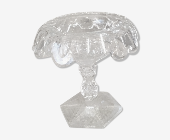 Baguier ou petit vide poche en verre forme palmier