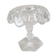 FIG TREE OR SMALL EMPTY PALM-SHAPED GLASS POCKET