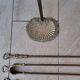 Bronze fireplace set