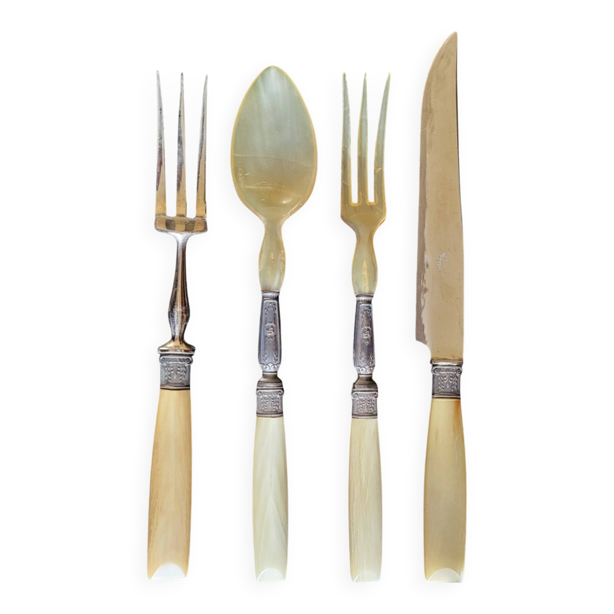 Gigot / Salad cutlery in Bakelite