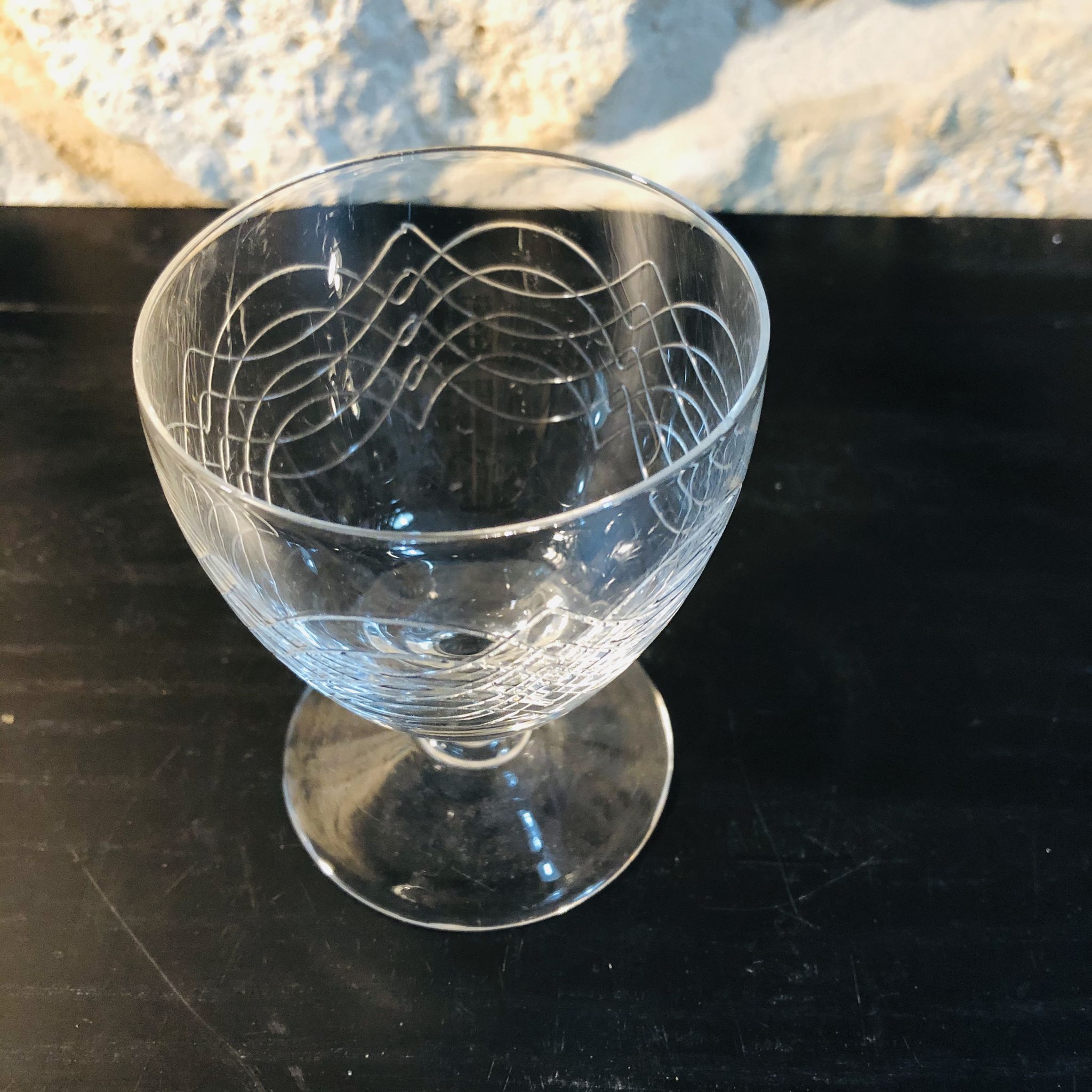 4 verres à vin