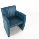 Fauteuil leolux en cuir 1990