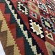 Splendid carpet woven Persian: Kilim Gashqai 250 x 147 cm - Iran - around 1970