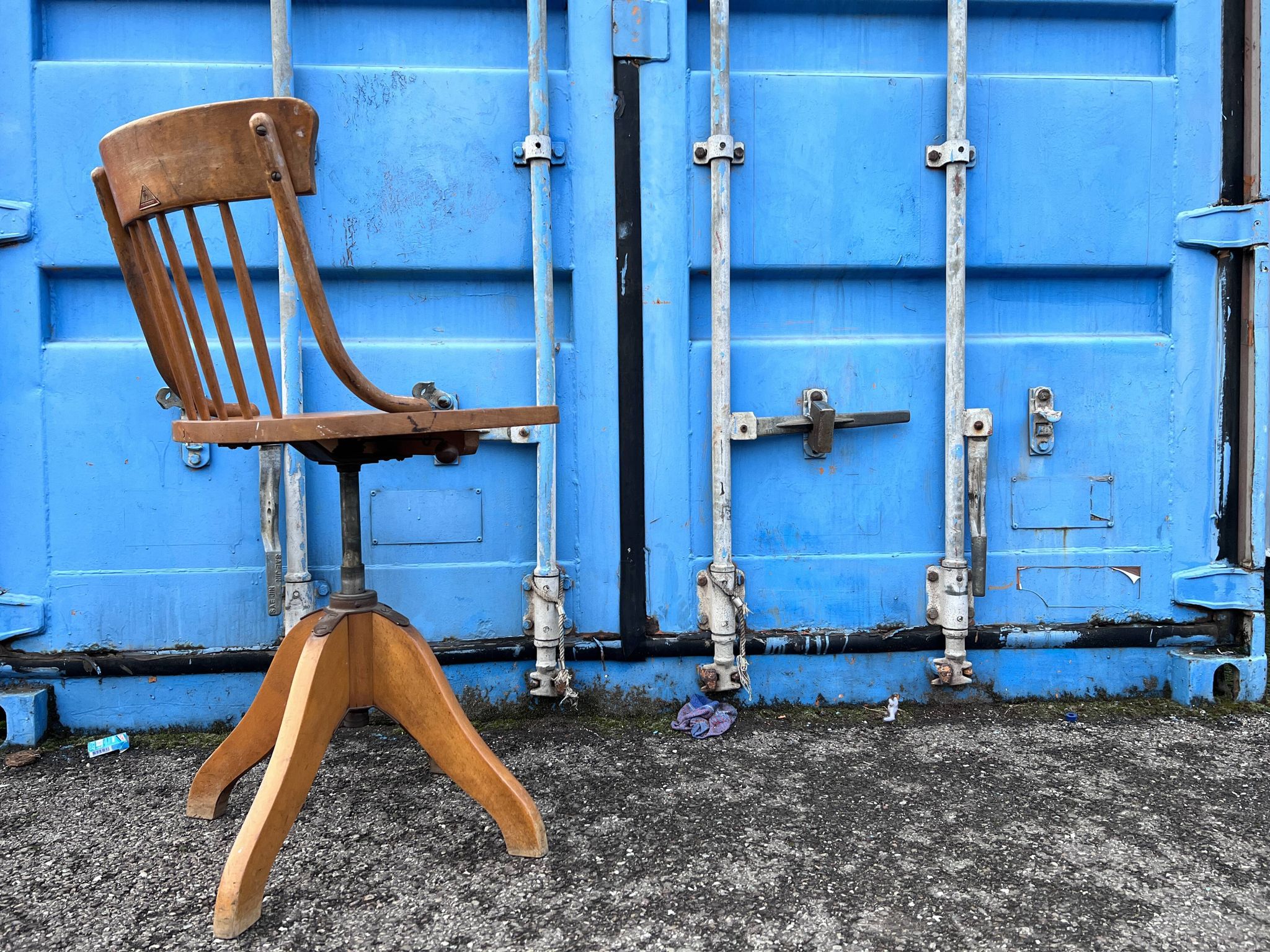 Fauteuil de bureau Federdreg vintage