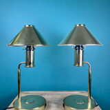 Brass lamp høvik lys jonas hidle denmark 1970 vintage scandinavian design