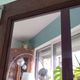 Vintage oak display cabinet