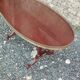 Vintage Louis XVI style wooden coffee table.